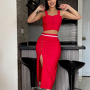 Conjunto Falda Y Blusa 2132 - Envío Gratis