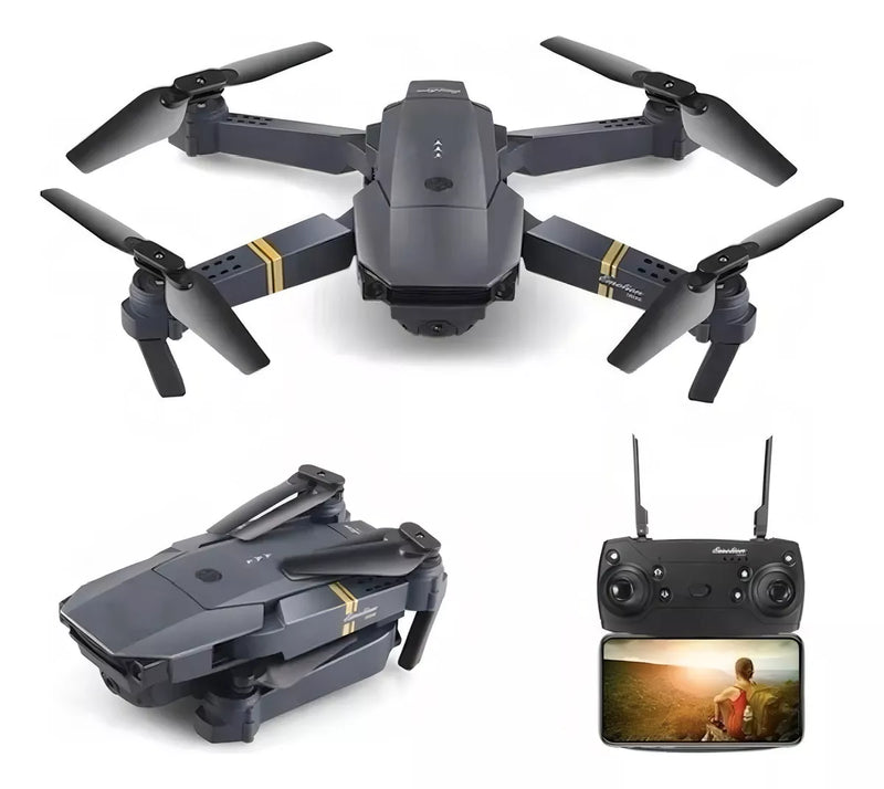 FlyDron - 4K - Dron 4K Profesional Con Doble Cámara y Con 2 Baterias